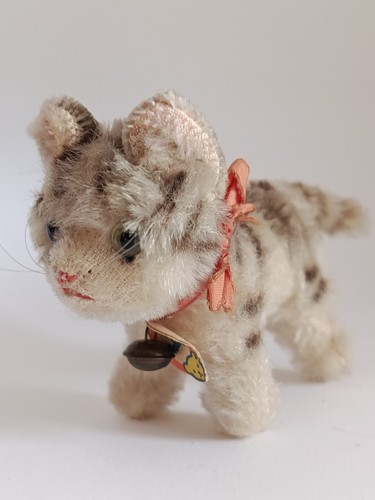 Vintage steiff tabby cat - vintage,