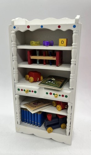 Dolls house toys shelf unit - toys,