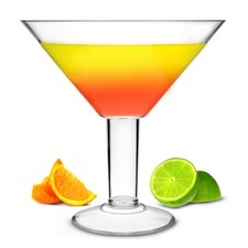 Grande Acrylic Martini Glass