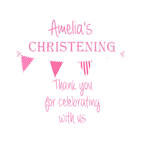 Personalised christening - personalised,