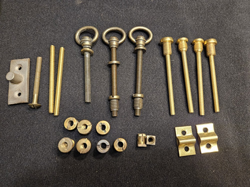 Vintage cheval mirror hardware - vintage,