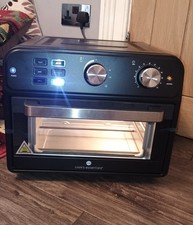 cooks essentials air fryer oven black