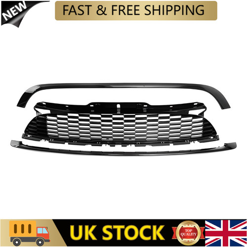 3pcs gloss black - 3pcs, bumper