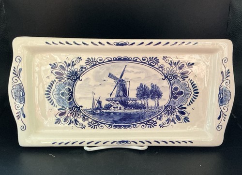 Vintage delft blue white - vintage, &