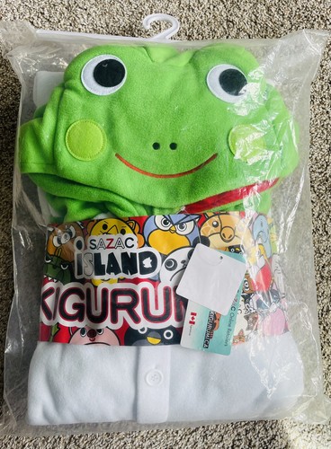 Sazac island kigurumi frog - island,