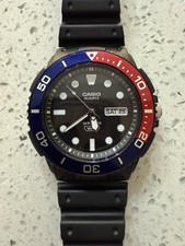 Casio Divers Analog Black Dial Quartz Sports 100M Men's Watch MRW-230H-1E2V