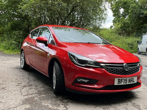 Vauxhall astra sri 2019 - astra, red