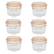 6 x CLIP TOP 'KILNER STYLE'