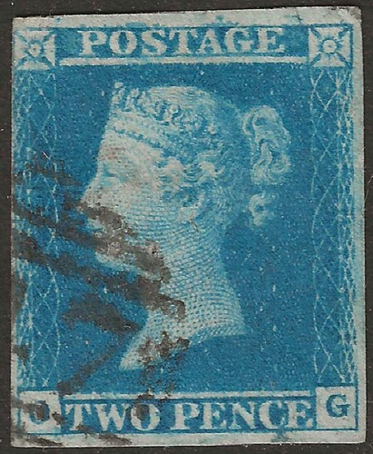1841 two penny blue - 1841,