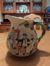 Vintage Crown Devon Fieldings 'Auld Lang Syne' musical jug