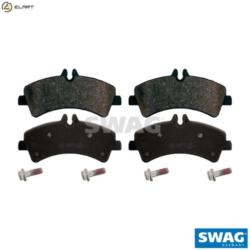 Brake pad set - set, disc