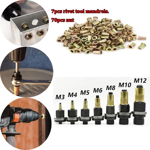 77x rivet nut kit - rivet,