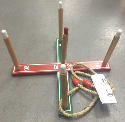 Wooden ring toss game - game, indoor