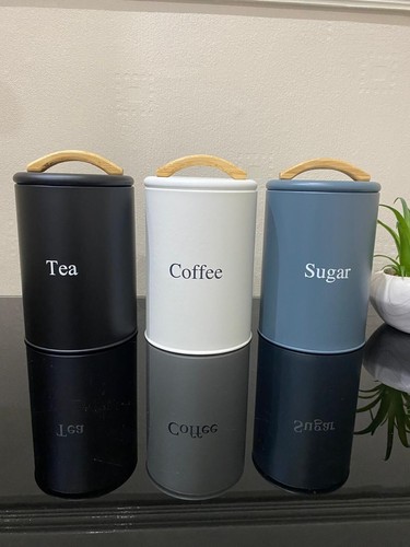 Set tea coffee sugar - 3,