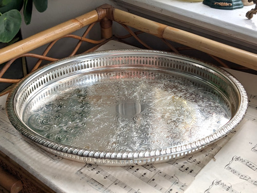 Vintage silver plated - vintage, cavalier