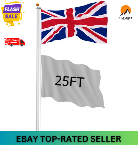 25ft telescopic aluminium - 20/25ft,