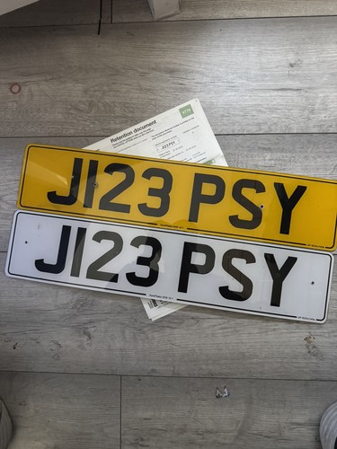 Gypsy private number plate - number,