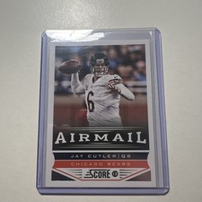 2013 Score Football Jay Cutler Chicago Bears Airmail
