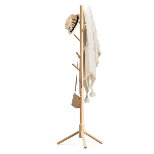 Wooden coat rack - wooden, stand
