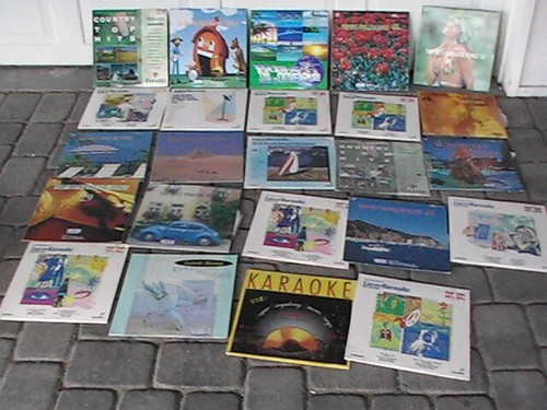Laser karaoke disc collection - ,