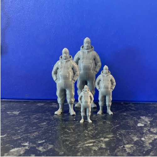 Model boat crew figure trawler - model,