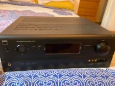 NAD T747 - 7.1 receiver + remote, Black, Used but Great Condition