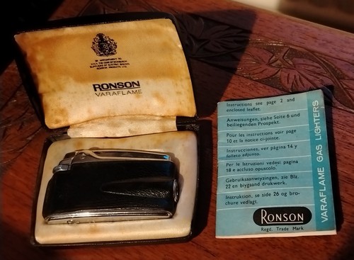 Ronson varaflame gas - varaflame, lighter