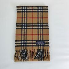 Genuine Burberry Lambswool scarf Very good condition  size 140 cm or 55 inches
