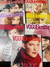 VOGUE KNITTING INTERNATIONAL MAGAZINE Lot 7 06 2008-11 Holiday Covers Written On