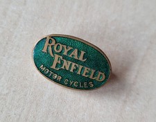 Vintage enamel Royal Enfield