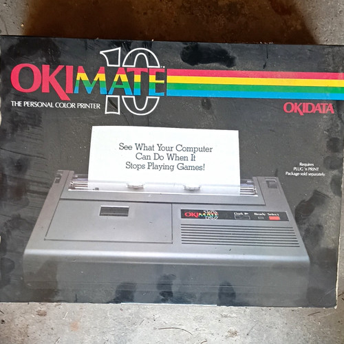 Okidata okimate dot matrix - okidata,