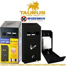 MARKSMAN Ash Bin Steel Ashtray