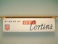 FORD Cortina MK1 GT BANNER Car Workshop Garage Vintage Classic Wall Display