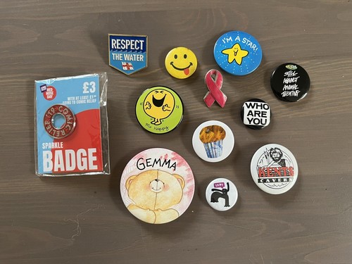 Job lot pin badges rnli - job,