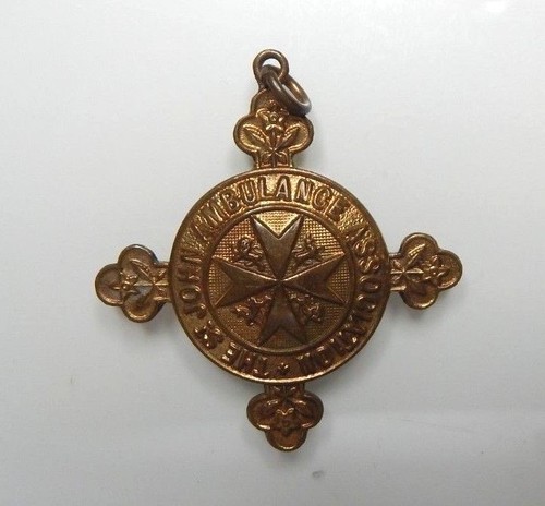 Johns ambulance medal - st,