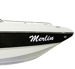 Boat name vinyl - name, stickers