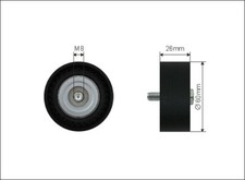 Deflection/Guide Pulley