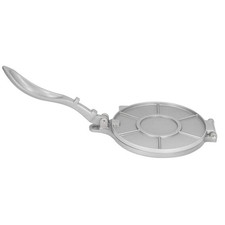.›Tortilla Press 7.7in Rust Proof Aluminum Alloy Silver Heavy Duty Quesadilla Ma
