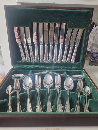 Piece vintage cutlery set - 44,
