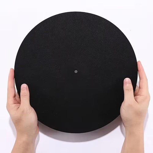 Vinyl turntable felt mat - 7",