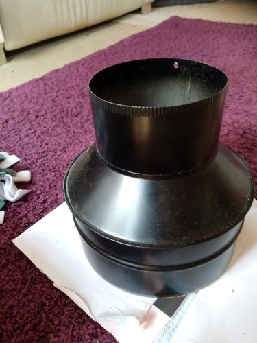 Flue pipe adaptor - adaptor, single
