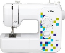 Brother LS14S Metal Chassis Sewing Machine 43.9 x 18.9 x 36 cm White