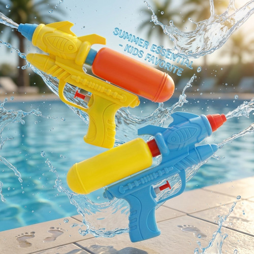 Kids water gun toy - water, outdoor