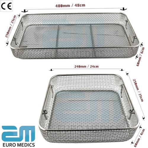 Sterilization mesh tray - sterilization,