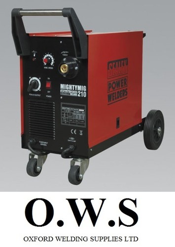 Sealey mightymig210 210amp gas - 210amp,
