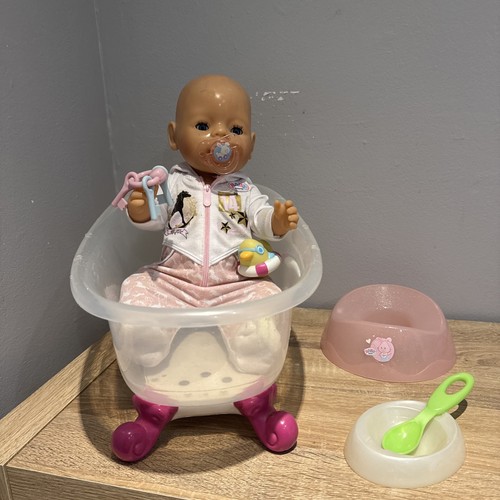 Baby born doll with - with, bath