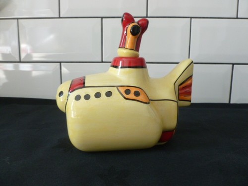 Lorna bailey teapot yellow - lorna,