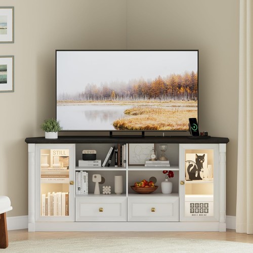 Farmhouse corner stand 55 - farmhouse,