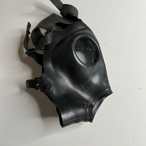 Vintage gas mask rubber - vintage,
