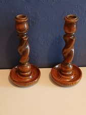Antique Pair of Barley Twist